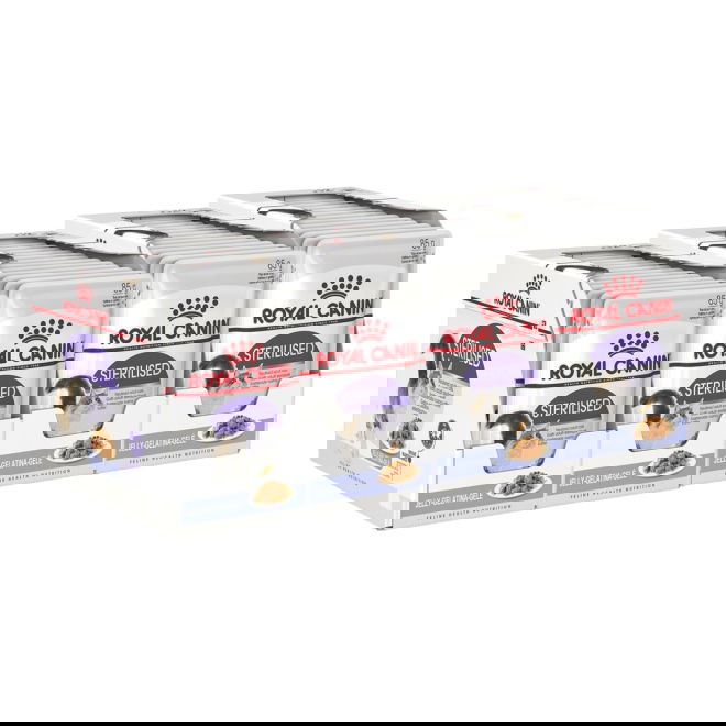 Royal Canin Sterilised Jelly 85g, 48-pack
