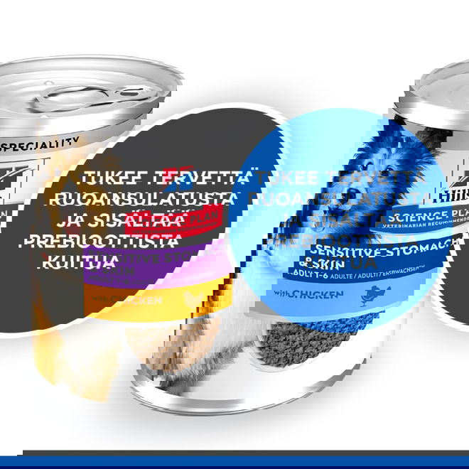 Hills Science Plan Dog Sensitive Stomach & Skin Chicken & Vegetables 370g