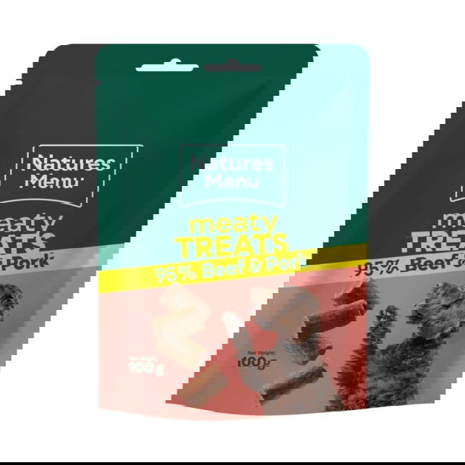 Natures Menu Nauta-Possuherkku koiralle 100g