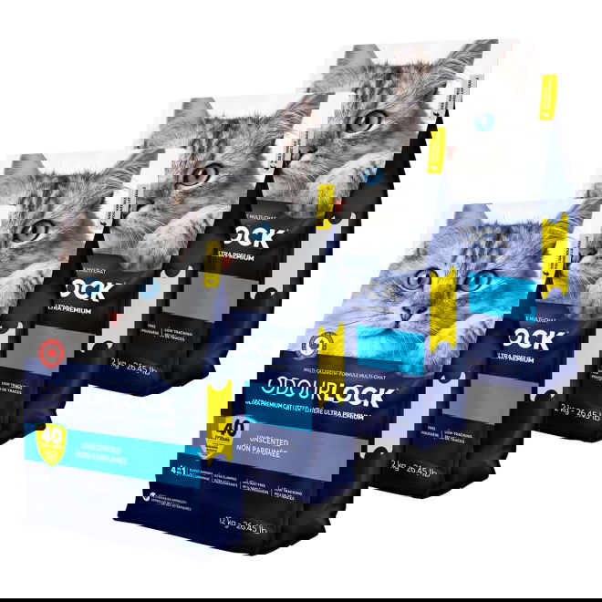 Odourlock Original Unscented 4 x 12 kg