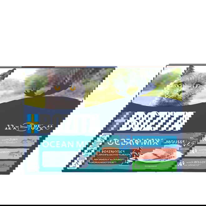 Bozita Mousse Mixed Ocean 12x85g
