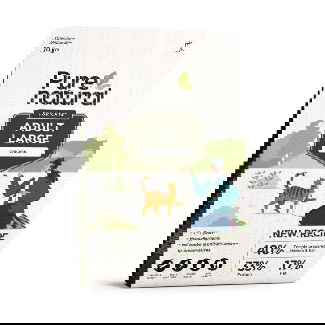 Purenatural Cat Adult Large Chicken (10 kg)