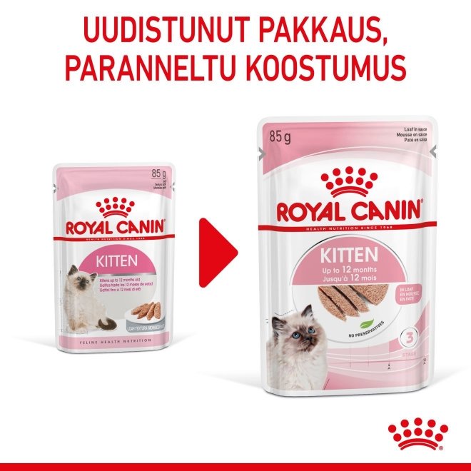 Royal Canin Kitten Loaf, 12x85g