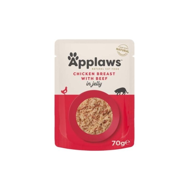 Applaws Kana & Nauta hyytelössä 70g