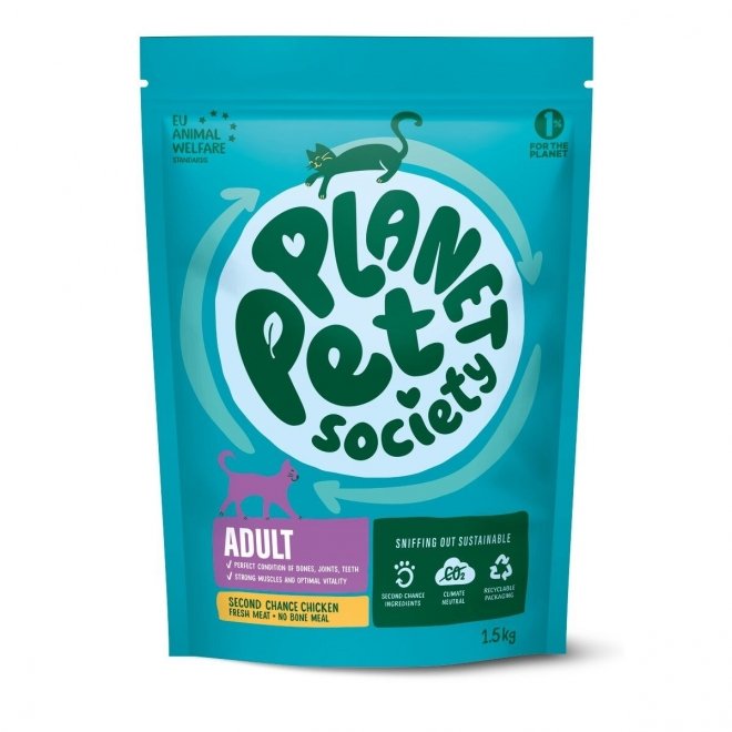 Planet Pet Society Cat Adult Second Chance Chicken (1,5 kg)