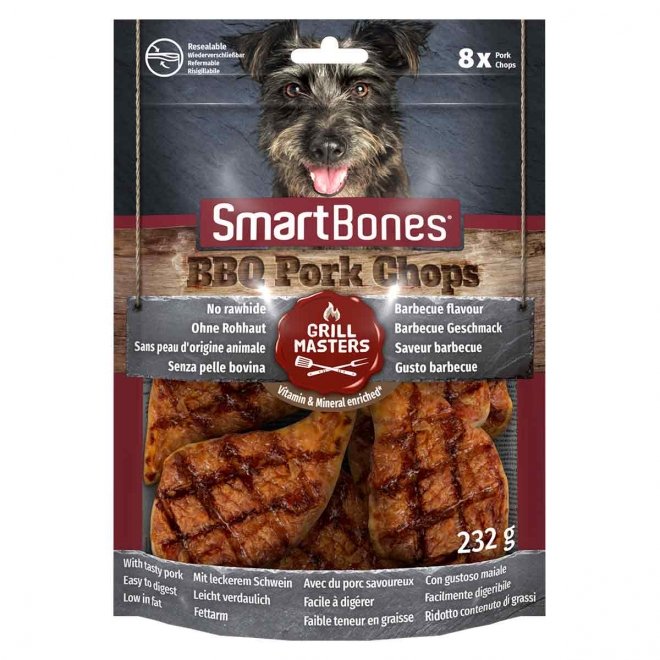Smartbones BBQ possunkyljys 8kpl 232g