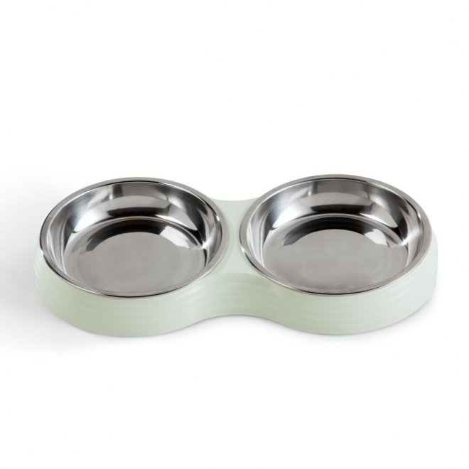 Kissan tuplakuppi Basic MeowMelamine, minttu