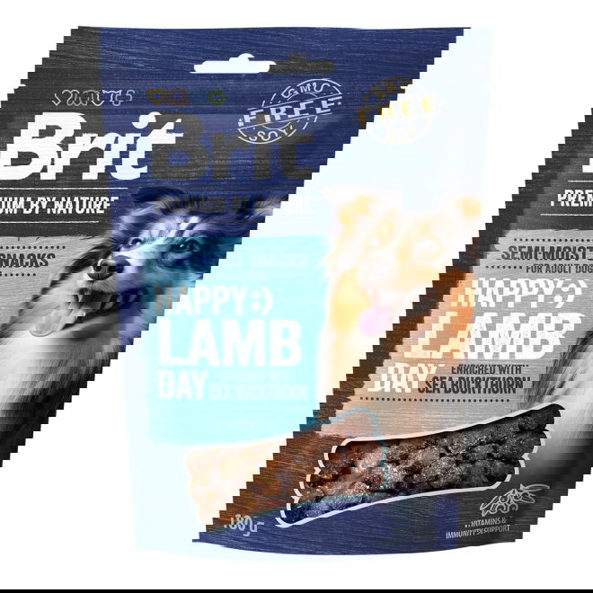 Brit Premium by Nature Dog Snacks Lamb&Sea buckthorn 180g