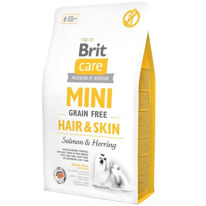 Brit Care Mini GF Hair&Skin (7 kg)