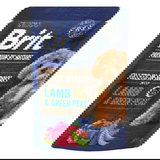 Brit Premium by Nature Dog Lammas & Vihreät herneet  85 g