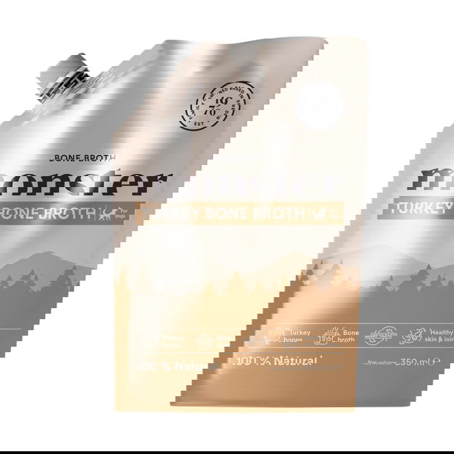 Monster Bone Broth Turkey (350 ml)