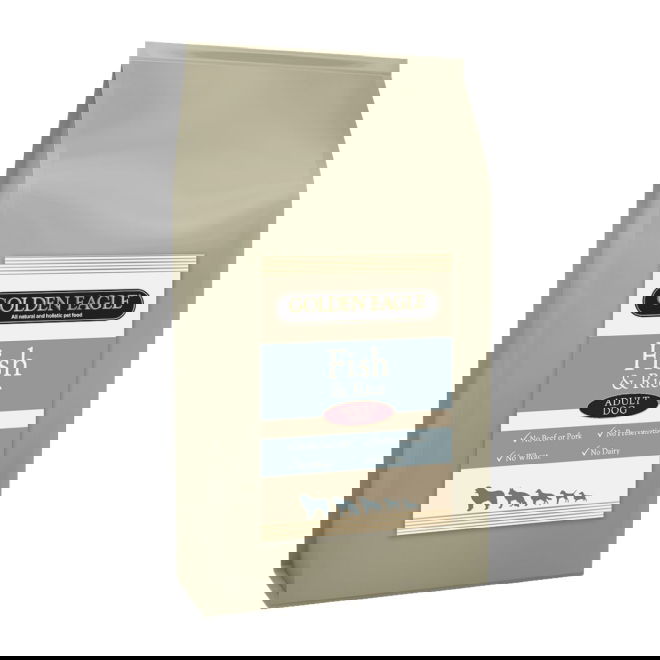 Golden Eagle Naturally Fish & Rice (10 kg)