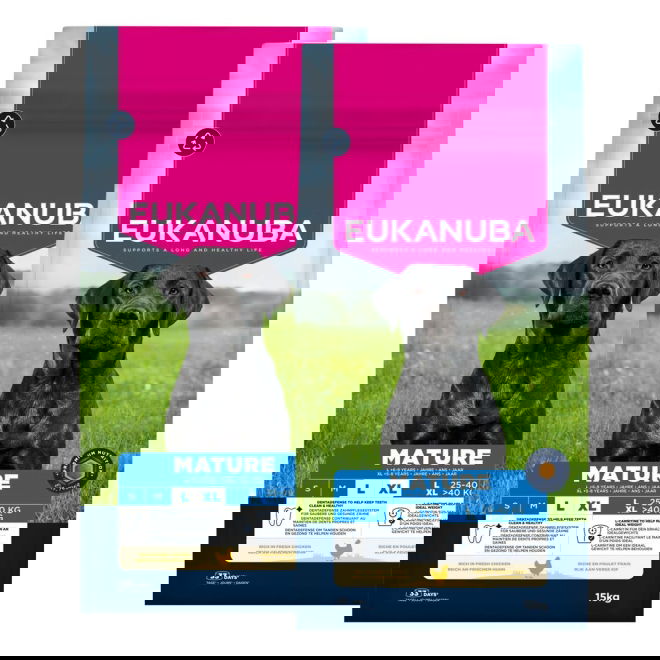 Eukanuba Dog Mature Large 2 x 15kg