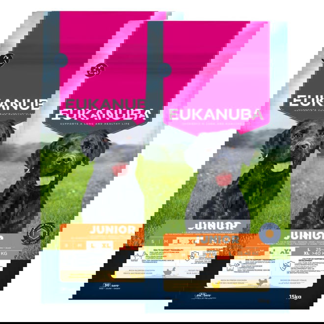 Eukanuba Dog Junior Large 2 x 15kg