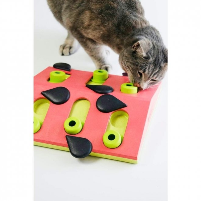 Nina Ottosson Cat Melon Madness Puzzle and Play punainen