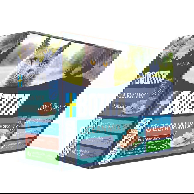 Bozita Mousse Mixed Ocean 12x85g