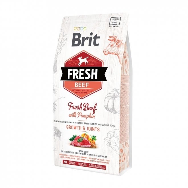Brit Fresh Beef&Pumpk. PuppyLarge (12 kg)