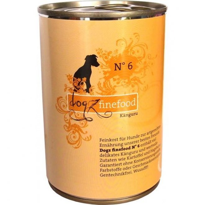 Dogz Finefood N°6 kenguru (400 g)