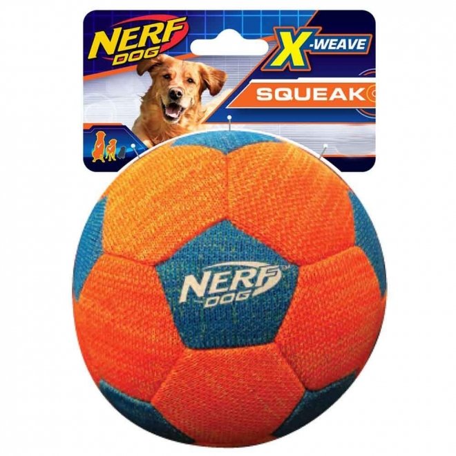 Nerf koiran lelu Foam X-weave jalkapallo