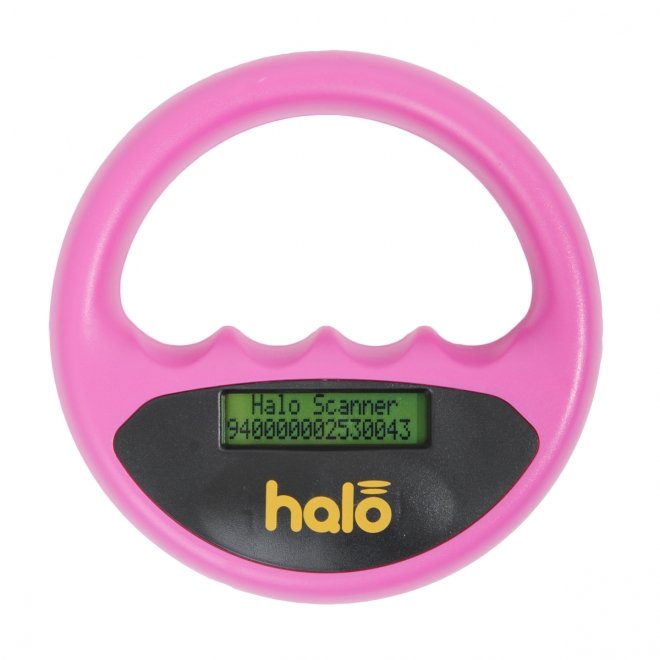 Mikrosirunlukija Halo Scanner (Pinkki)