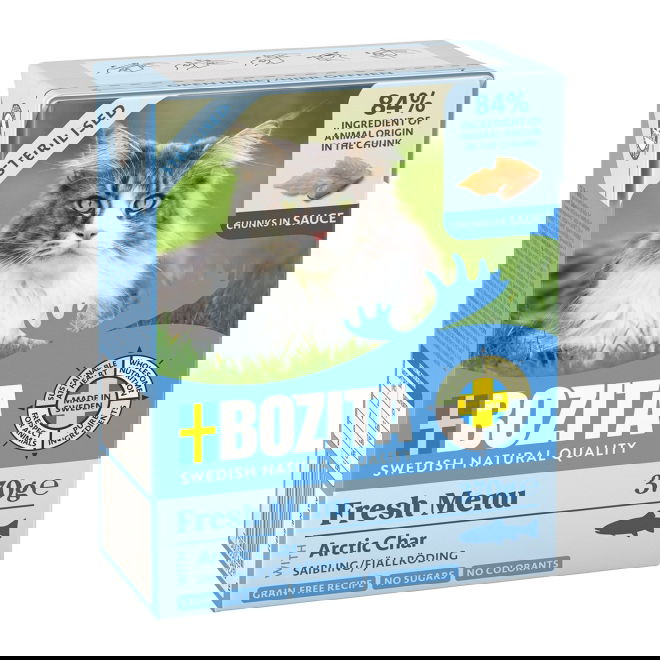 Bozita Sterilised nieriää kastikkeessa 370 g