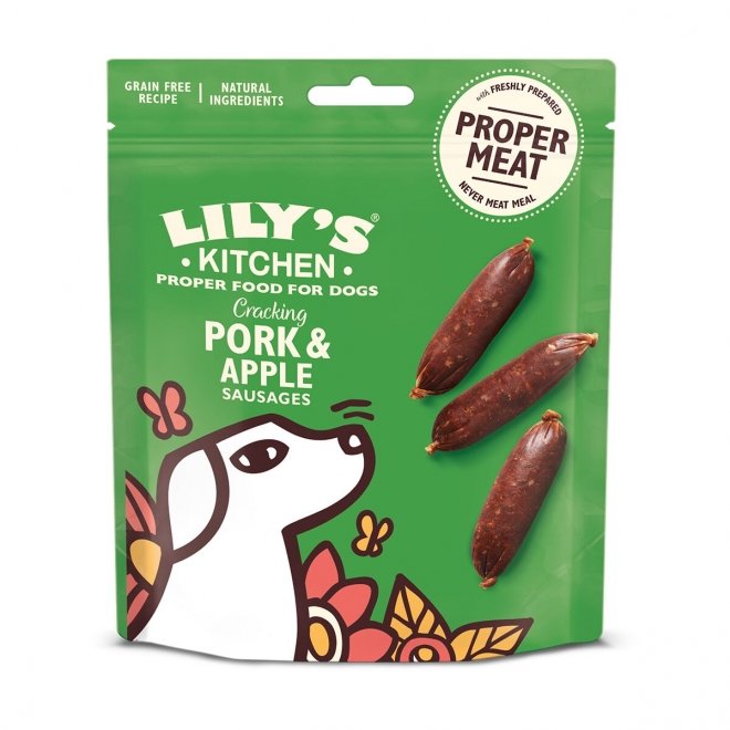 Lilys Kitchen Pork&Apple minimakkarat 70 g