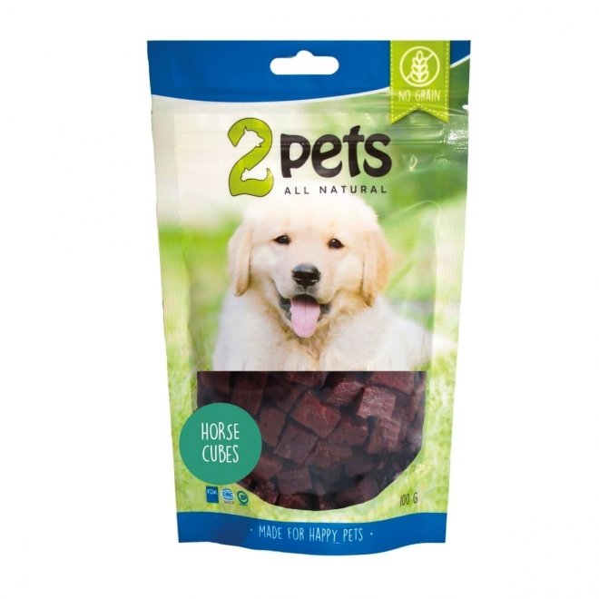 2pets Hevosenlihakuutiot (100 g)