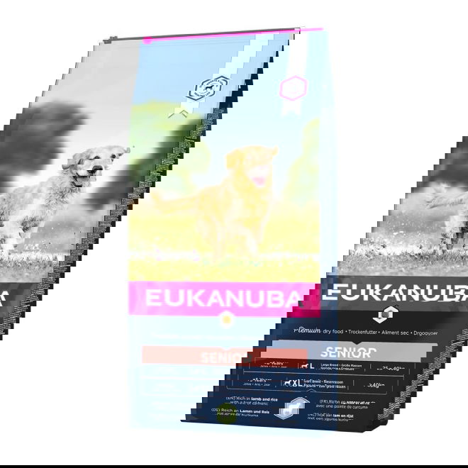 Eukanuba Senior Large Breed Lamb & Rice (12 kg)