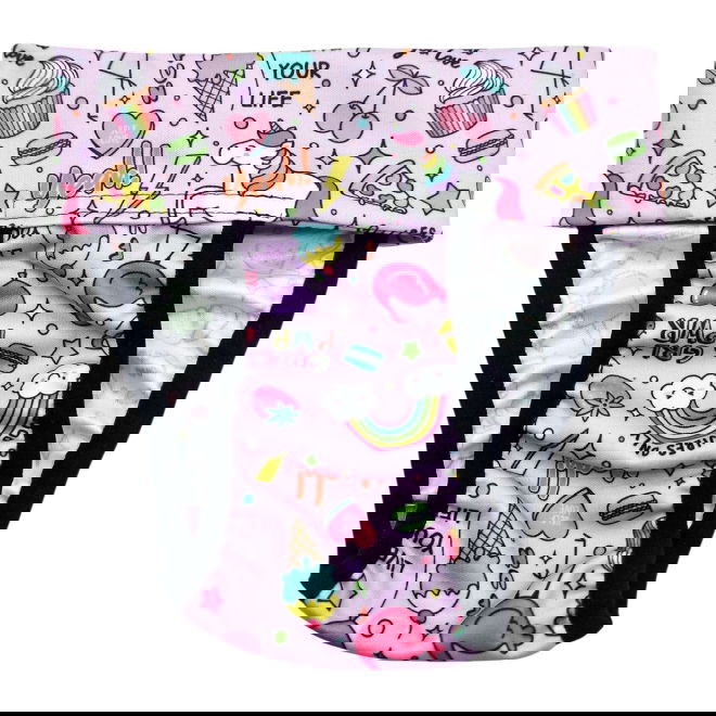 RuttuNuttu juoksup&ouml;ksyt kietaisumalli, Born to unicorn