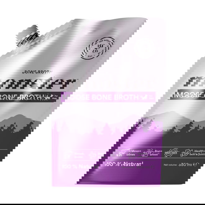 Monster Bone Broth Moose (350 ml)