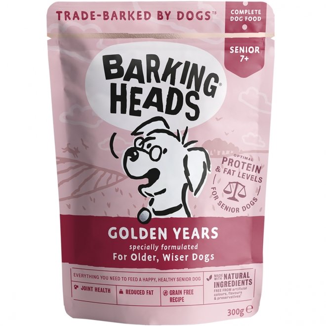Barking Heads Golden Years wet 300g