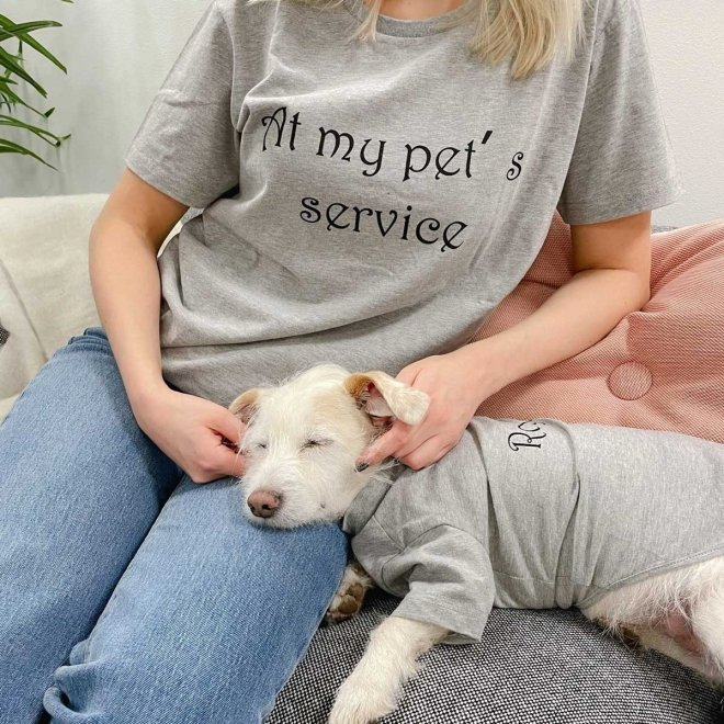 Little&Bigger t-paita At my pets service