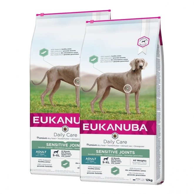 Eukanuba DC Adult  Sensitive Joints 2 x 12kg