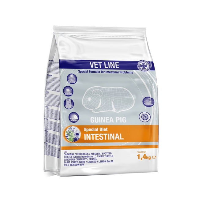 Cunipic Vet Line Guinea Pig Intestinal 1,4 kg