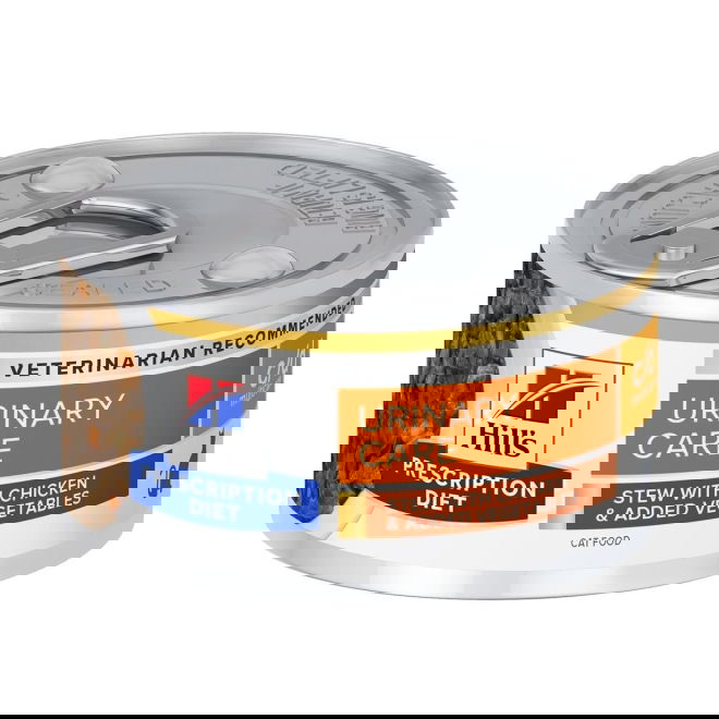 Hills Diet Cat c/d Stew Chicken&Vegetables 82g