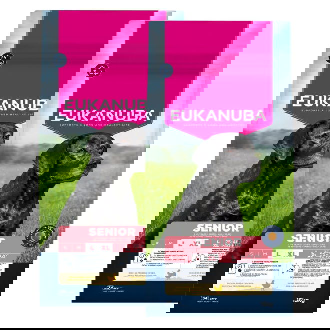 Eukanuba Dog Senior Large 2 x 15kg