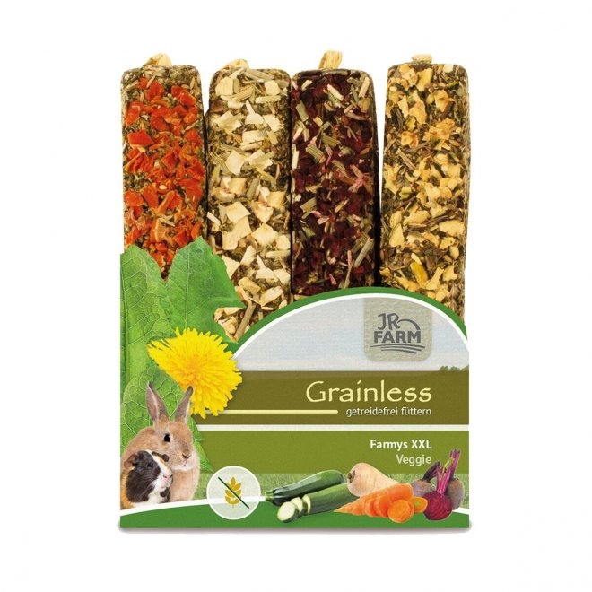 Jr Farm Grainless Farmys XXL Kasvistikut, 4 kpl