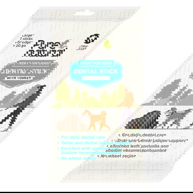 Purenatural Dental Stick purutikut 7kpl (L)