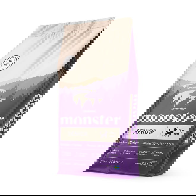 Monster Dog Senior Kana & Kalkkuna (12 kg)