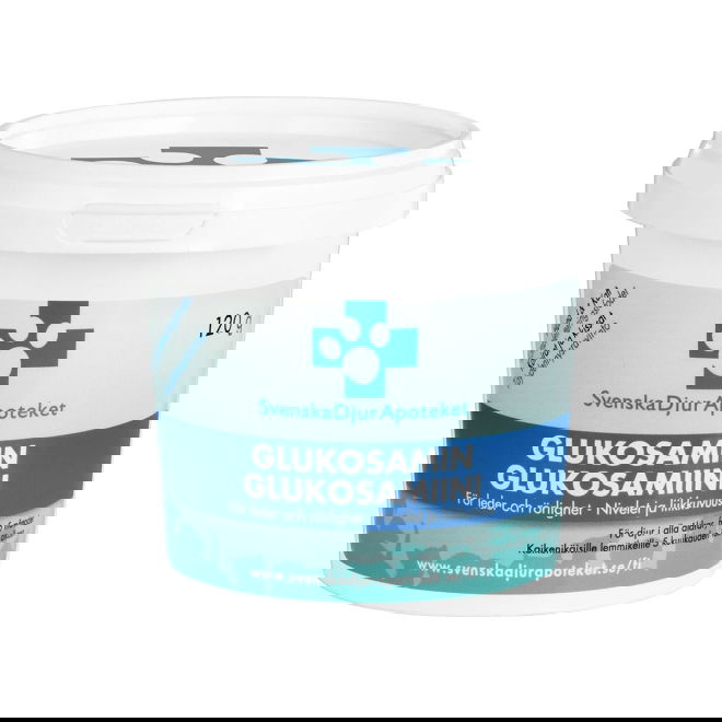Svenska djurapoteket djurapoteket Glukosamin (120 g)
