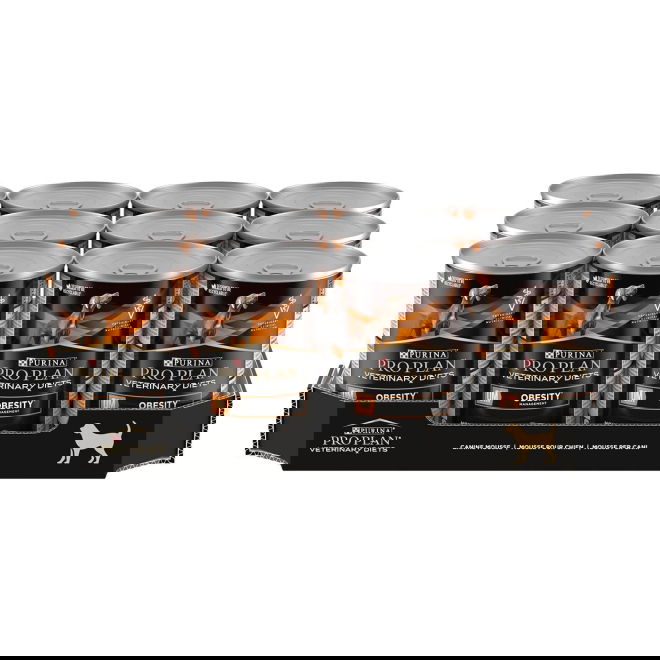 Purina Pro Plan Veterinary Diets Canine Adult OM Obesity Management Mousse 400g