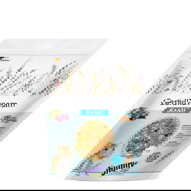 Gerbiilien ruoka Bunny GerbilDream Basic 600g