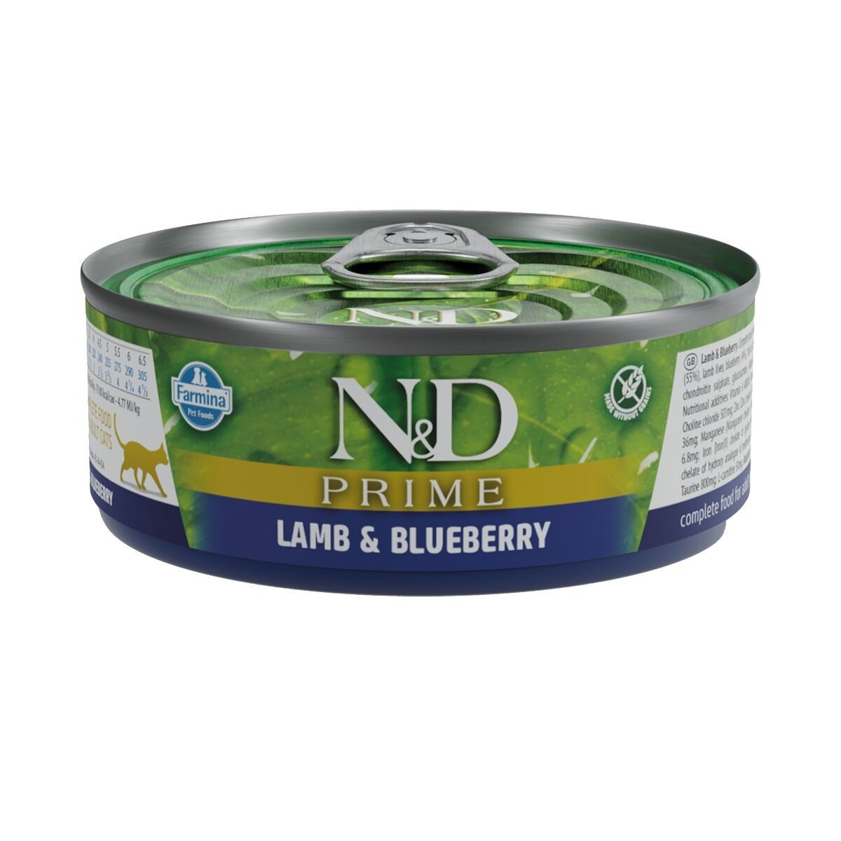 Farmina N&D Prime Cat Lamb&Blueberry 70g | Petenkoiratarvike