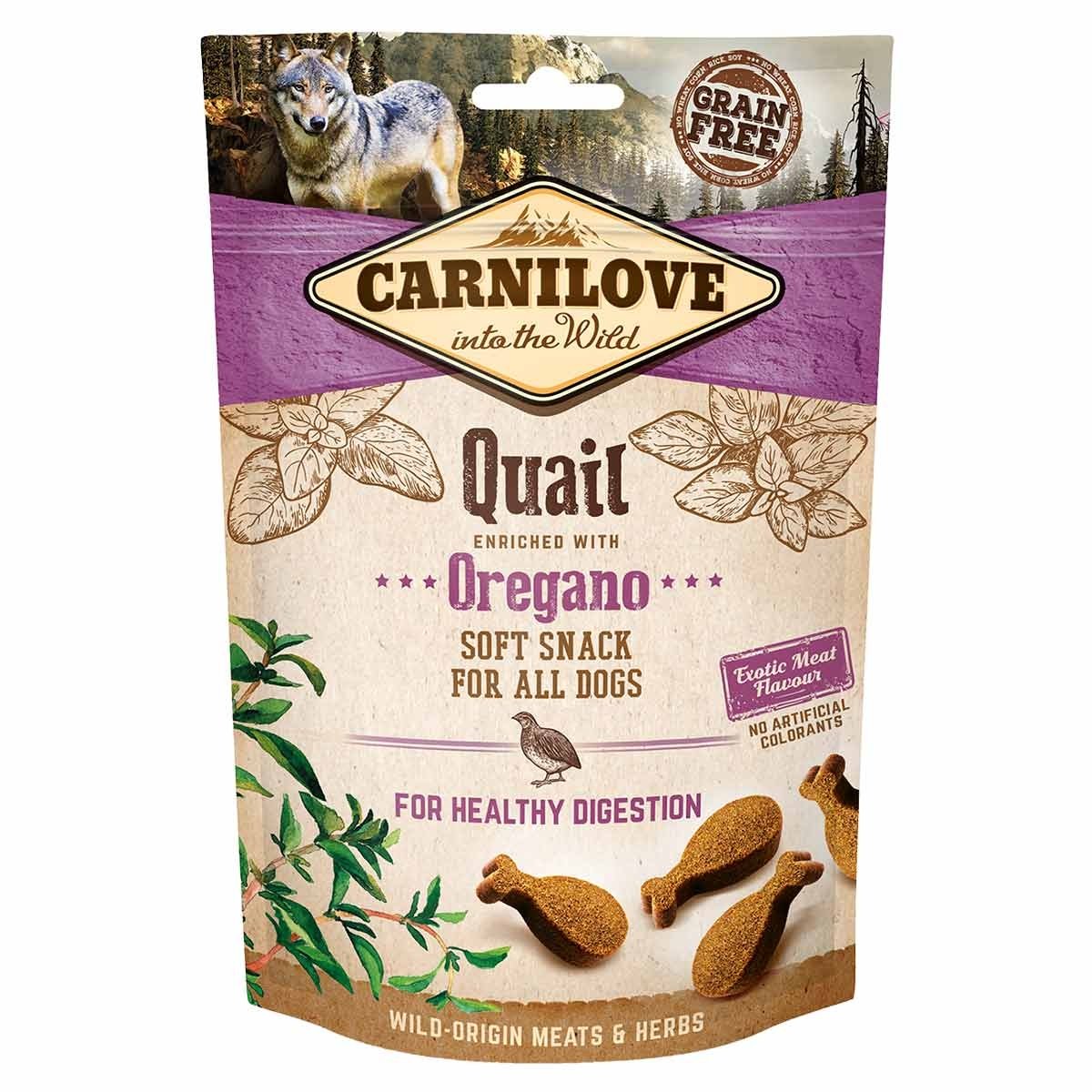 Carnilove Snack viiriäinen+oregano200 g 