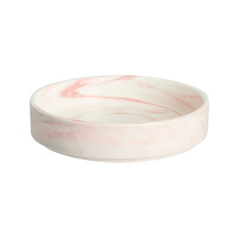 Basic Marble Katteskål Keramikk Rosa
