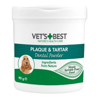 Vets Best Dog Plakk- og tannsteinpulver 90 g