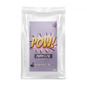 POW! Dog Puppy Large/X-Large Pork (2 kg)