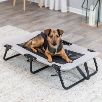 Trixie dog lounger beige/black