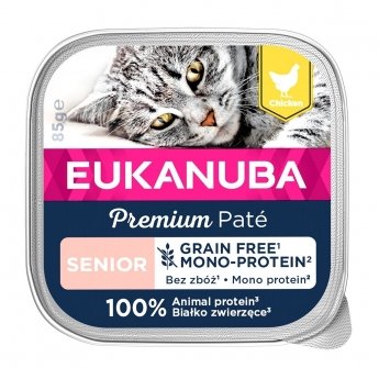 Eukanuba Cat Grain Free Senior Chicken 85 g
