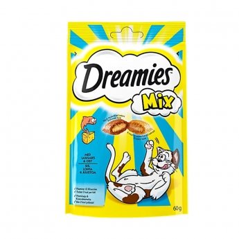 Dreamies Mix Laks & Ost 60 g